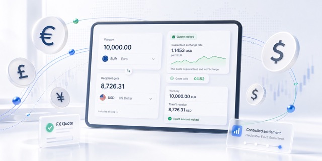 Paiements multi-devises prévisibles avec l'API FX Quotes de Stripe