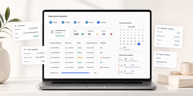 Migrer vos abonnements vers Stripe Billing : guide du Migration Toolkit